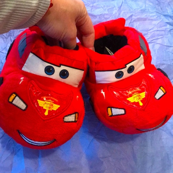 lightning mcqueen slippers